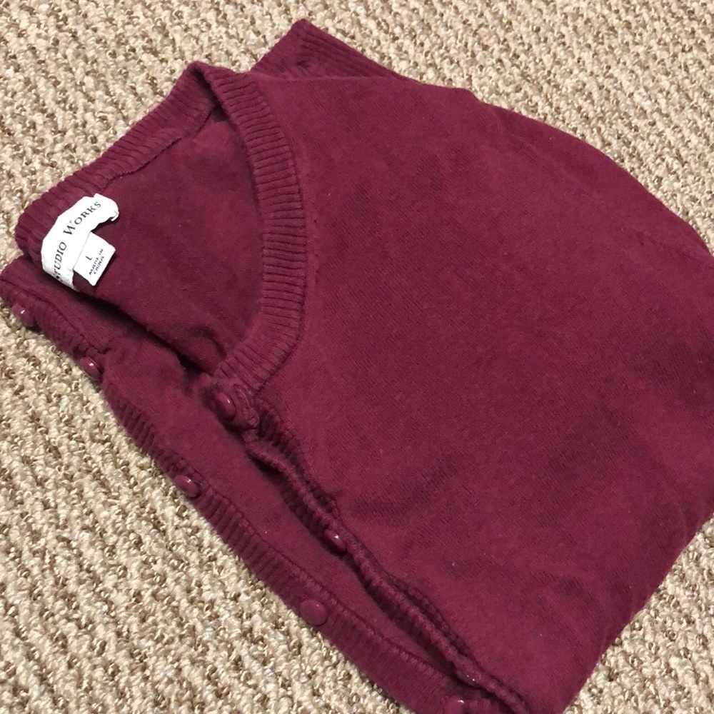 Studio Works Button Up Cardigan Sweater - Picture 5 of 5